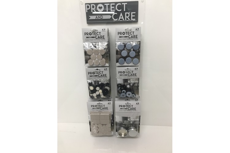 Protect and Care Acrylic Wall Stand